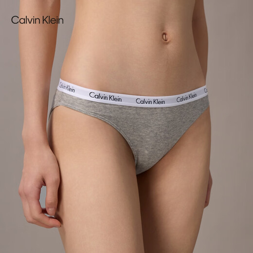 Calvin Klein Albosca para mujeres CH CHITO COL ALGODAD CK BIKINI SOLIDO DE CIBIENTO SOLIDO DE CORT SOLIDO SOLIDO PARA LAS MUJERES QP3266O Z64 Space Black/Coconut Blue Grey/Pink Pink 3 M
