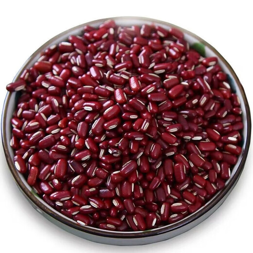 Adzuki bean Adzuki bean new long-grain farm-grown adzuki bean can be used in porridge, barley, glutinous rice, whole grains and health porridge Adzuki bean 50g