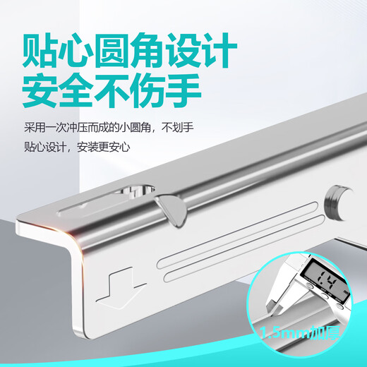 ANGOER Thickened Stainless Steel Air Conditioner Outdoor Unit Bracket Universal 1P2P3P Suitable for Oaks, Xiaomi, Glyme, Haier Kelon TCL and other air conditioner racks delivered to your door 1-1.5P Stainless Steel Thickened Air Conditioner Bracket