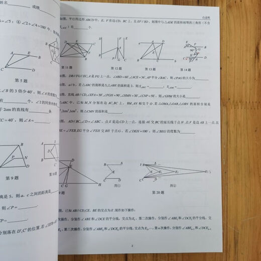 沪教版新上海华育中学初中数学周爽678年级上下学期带视频讲解 七年级下册平行班周爽含电子版答案视频