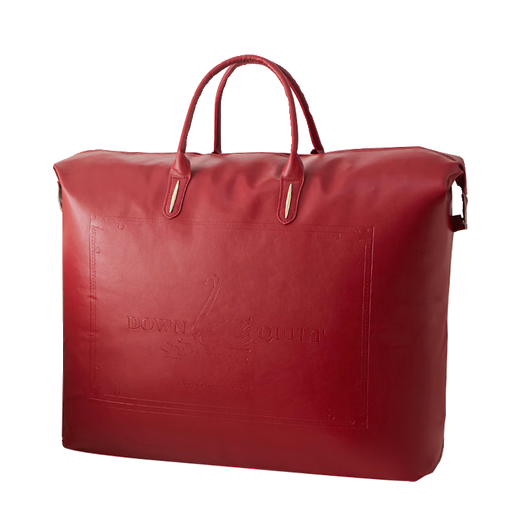 Fantasy wedding storage bag leather bag quilt velvet quilt silk quilt quilt special winter quilt gift packaging medium size 55*40*16cm 35Jin Jin equals 0.5kg quilt crocodile pattern-dark green