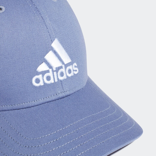 adidas经典舒适运动遮阳棒球帽子男女阿迪达斯官方   紫罗兰/白   OSFM