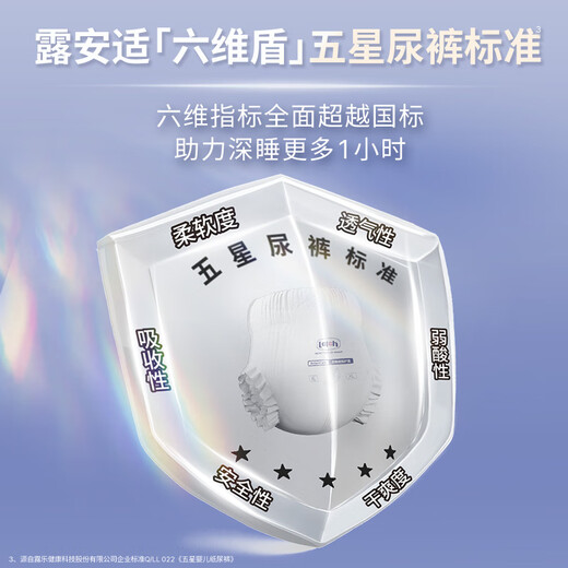 露安适（Lelch）柔护羽柔裤mini学走裤XL码18片（日用）婴儿尿不湿干爽透气