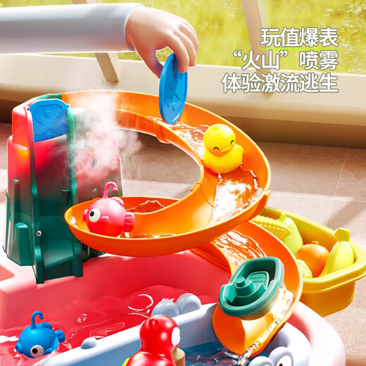 Mama Bao Ma Bao Kinderspülmaschine Spielzeug Gemüse Waschbecken Handbad Baby mit Wasser Küche 2025 Geburtstagsgeschenk 2 Jahre 3
