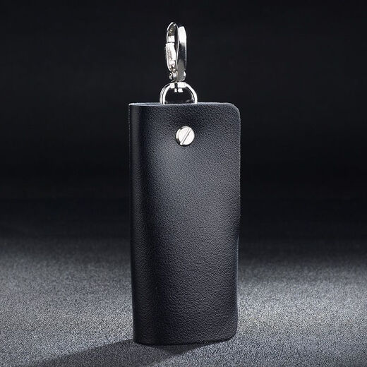 casa-kups2025 Nouveau sac clé simple Sac à la taille de vache pour hommes pending portable portable sac clé sac pour femmes en cuir pratique en cuir pratique noir