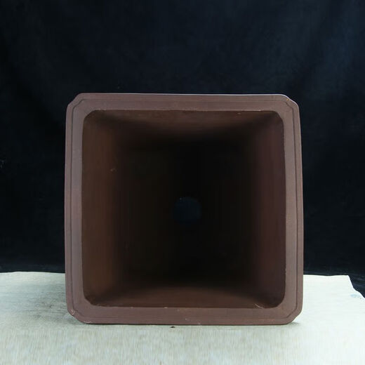 Yixing Purple Clay Flower Pot épaissie et super grand bonsaï carré haut plantant de la forme de pile Old Pile Orchid Pot de fleur en céramique 967 grande taille