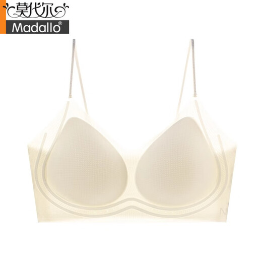 Modal fría, ropa interior delgada para mujeres en verano, fragancia de camelia, los senos pequeños reunieron hermosos sujetadores con correa trasera blanca s