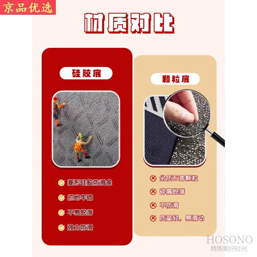 Eingangstür Boden Matte Haushalt Fußmatte Eingangstür Eingang Teppich rot festliche Teppich Hauswarming ohne Pflege Matte Silikonboden Kristall Velvet YY1047 140160 cm