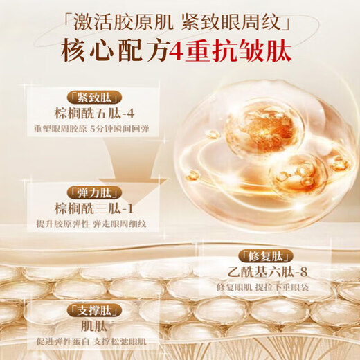 Baishu Astragalus Augencreme verdünnt feine Linien dunkle Ringe Augenbeutel Anti-Falten-Straffung Feuchtigkeitsfeuchtigkeitsfeuchtigkeitsfeuchtigkeitsfeuchter Entfernung Hautpflegeprodukte 2 Packs 40g