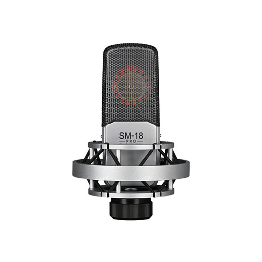 TAKSTAR SM-18 PRO condenser microphone live broadcast microphone condenser microphone instrument recording professional recording singing K studio stage performance 1 black