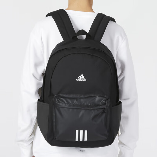 阿迪达斯 （adidas）双肩包新款学生书包男女包大容量旅行初高中背包女官方正品 HG0348/43x36x15厘米 均码