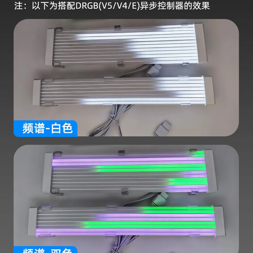 Linyao Light Chaser S6 Neon Color Line Light Chaser S4 Asynchronous Meteor Independent Addressing SignalRGB White S6 Asynchronous Model 120LED