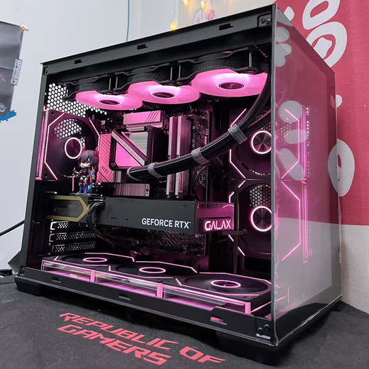 DIY APE installation ape ASUS 5050 host 14600KF/9600X E-sports mainstream game 3A live broadcast assembly computer DIY sea view room design rendering desktop complete machine 6 R5 5600+RTX5050| D4