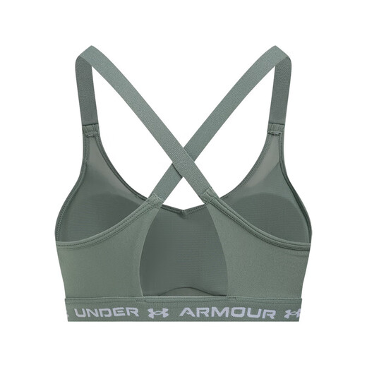 Under Armor (UNDERARMOUR) Spring and Summer Crossback Women's Low Intensity Training Sports Lingerie 1386424 Lime Green 348 L