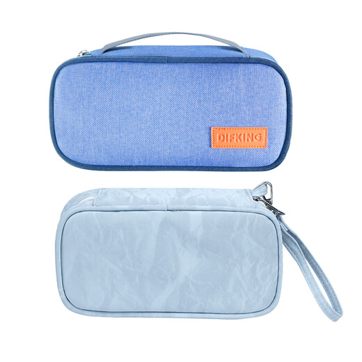 DIFKING Mini Milk Backpack Breast Milk Ice Pack for Work and Outing Small Portable Breast Milk Storage Fresh Refrigerated Milk Backpack Blue (Basic Type) + 2 Small Blue Ice