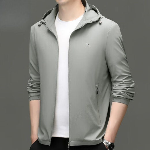 Nasawassup marca oficial de lujo para hombres con protector solar de seda de hielo de alta gama 2025 Summer Outmer Fold y transpirable Ropa de piel de piel de alta gama 692 Azul [Velocidad de manchas] M [Recomendado 90-120 Jin [Jin iguala 0.5 kg]]