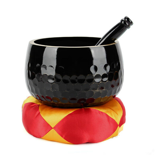 Taoist Magic Instrument Black Bronze Chime Ornnaments SN9195 3.5 pulgadas