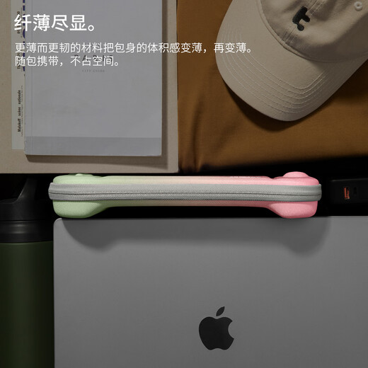 Tomtoc Switch2 Storage Bag N2 Accessories Slim Storage Bag Protective Cover Anti-fall and Pressure Resistant Classic Black Suitable for Switch2