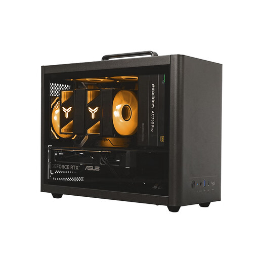 ASUS I5 14600KF/RTX5070/RTX5060TI/5050/13400F mini ITX desktop assembly computer host e-sports game design rendering live broadcast DIY complete machine with three丨12490F丨RTX5060