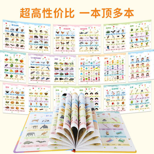 Leleyu para niños Educación temprana de los niños 03-6 Cargo de libros electrónicos chinos e ingleses por el punto de lectura Máquina de aprendizaje de lectura Baby Pinyin Audiolibro 37 Temas - Libro de voz de la Ilustración de la Educación Temprana - Cargo