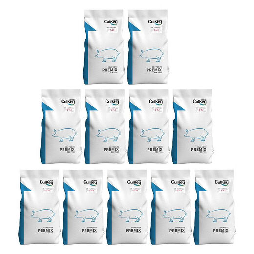 Jiajiayi (CULKEY) 4% medium and large pig premix, medium and large pig fattening, weight gain and skeleton special long meat and fast pig feed ingredients 1000Jin Jin equals 0.5kg 1 pack