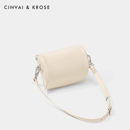 CinvaiKrose Sac Femme 2025 Nouveau Sac de Poitrine Sac à bandoulière pour Femme Sac à bandoulière Polyvalent d'été Cadeau d'anniversaire pour Femme Blanc cassé, Pratique pour Petite Amie et Femme