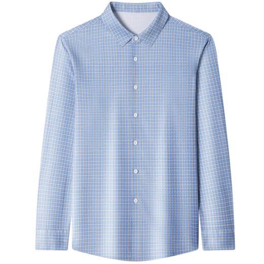 
Romon 2025 new men's mulberry silk silk long-sleeved shirt high-end business markless non-iron plaid shirt trend BY9901-Langer XL 175 [recommended 140-155Jin [Jin equals 0.5 kg]]