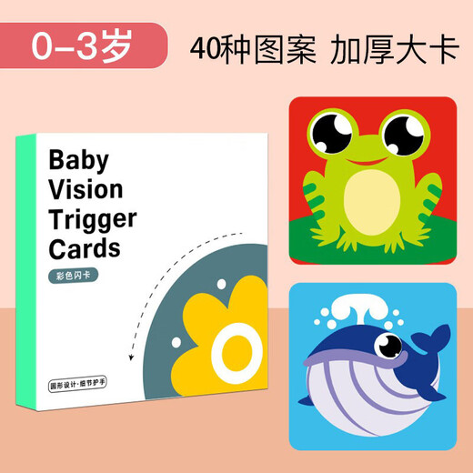 Zweiter Bär spielen House Early Education Visuelle Inspiration große Karte Schwarz -Weiß -Karten Neugeborene Baby -Farbtraining Bildung Spielzeug Schwarze und rote Flash -Karte 20 B Styles