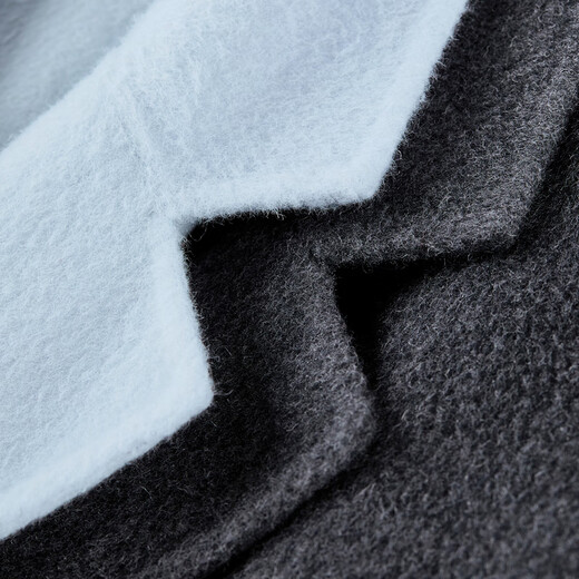 Shandubila pure wool warm woolen coat women's winter tailored suit collar mid-length coat small commuter coat