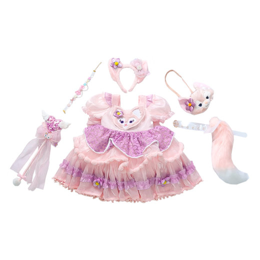 Lolita Princess Skirt Children's Summer Clothes New Girls Dress Girls Lina Bell Skirt Children's Day Performance Clothes Skirt 130 cm