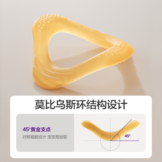 AVENT soothing teether for infants with oral appetite period 0-3-6 months and above, teething stick, full silicone anti-eating hand chewing gum. Add to favorites and receive priority delivery. Do not take any gifts.