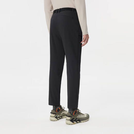 KOLON SPORT/Kolon outdoor soft shell pants men's waterproof and windproof slim Sky Hiker trousers LHLP5WNT09-BK black L 175/82A