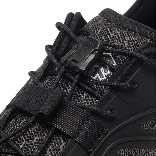 KOLON SPORT/Kolon GALAH 2.0 river tracing shoes, same style for men and women, lightweight, breathable, hollow, non-slip, wear-resistant V-soled outdoor shoes, LUFW5MT250-BK, black 42 (265mm)