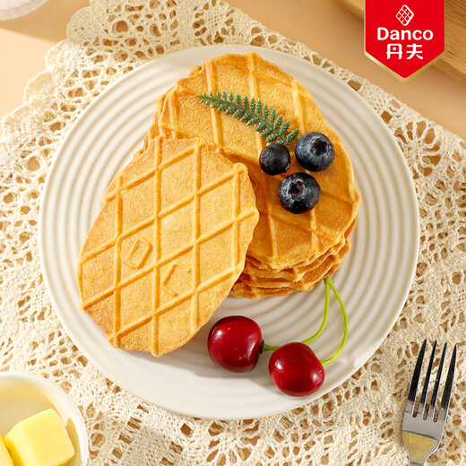 Denver Waffle Butter Crisp 66g/box children's snacks lunch snacks imported butter cookies crackers