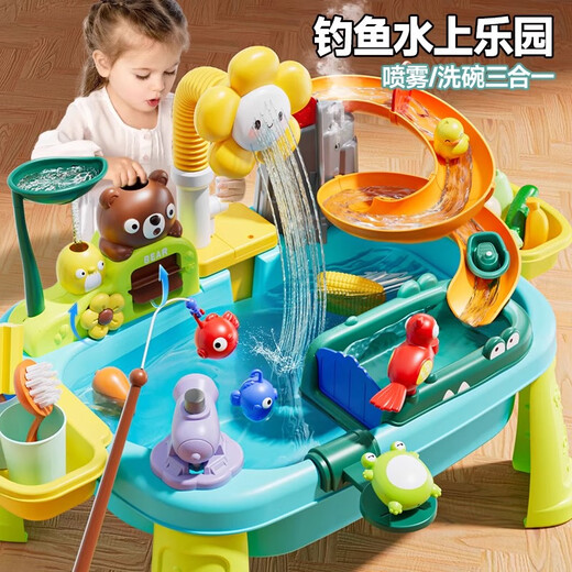 Mama Bao Ma Bao Kinderspülmaschine Spielzeug Gemüse Waschbecken Handbad Baby mit Wasser Küche 2025 Geburtstagsgeschenk 2 Jahre 3