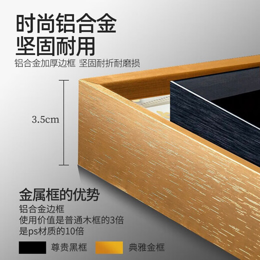 Mao Gongzi's new Chinese style Fu character gourd entrance decoration painting opposite the door corridor living room decoration painting high-end mural Fulu Chengxiang-X13792 160*80cm black frame