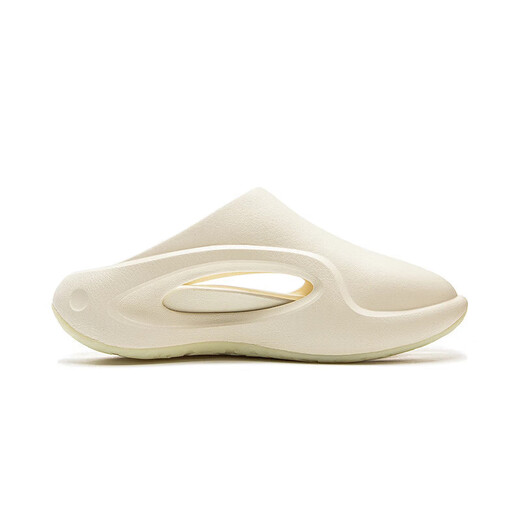 
Li Ning (LI-NING) Yunyou丨Trendy sandals for men and women 25 new summer comfort sandals off-white/black-1 38
