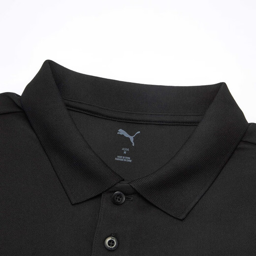 
PUMA 2025 new moisture absorption quick-drying slim short-sleeved Polo shirt men's lapel sports top 528700