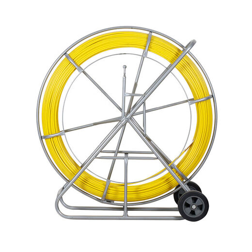 Roser de alambre Fibra de fibra de vidrio Perforador Cable óptico Cable óptico Tubo Roscador Electricista Posco 12200 metros más refuerzo de alambre Marea de polea gruesa Cable de 108 mm