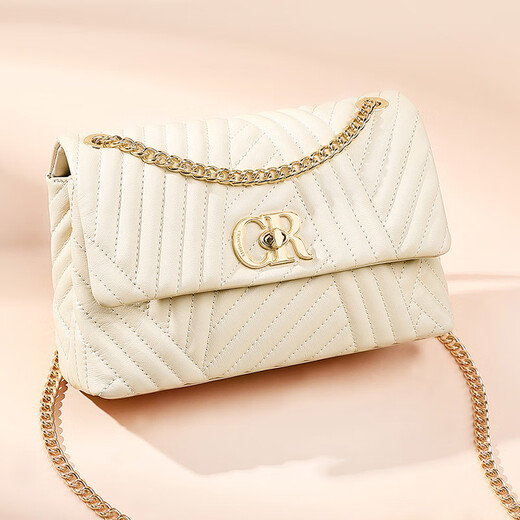 Crocodile Shirt Chinese Valentine's Day Gift Fashion Cowhide One-Shoulder Women's Bag High-end Women's Crossbody Bag Versatile Chain Bag Blanch