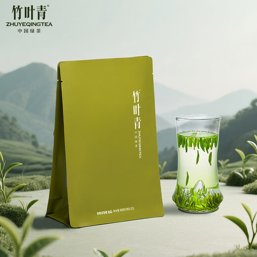 竹叶青绿茶品味 峨眉山2025新茶特级100g 袋装茶叶自己喝14004