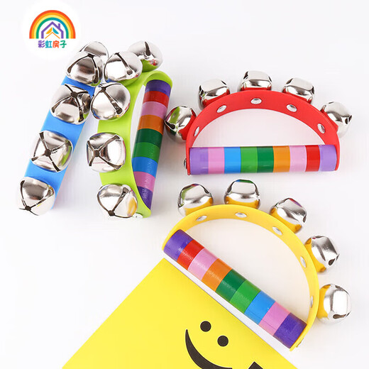 Rainbow House de madera Montessori Autori SIDA ROGLED TOYS INTELECTUALES DE NIÑOS BLOLA DE CONSTRUCCIÓN DE BABLICACIÓN DE BEBIZADO DE 3-6 AÑOS (1 pieza)