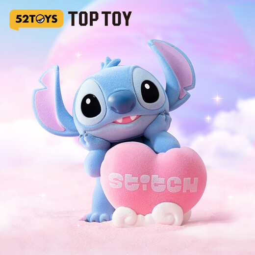 TOP TOY史迪奇暖粉系列盲盒史迪仔可爱治愈手办女孩儿童生日礼物 单盒（款式随机）