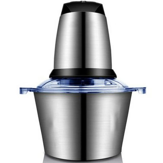 Commercial garlic mince, electric garlic mince, household garlic mince, mince garlic, grind ginger, mince garlic, commercial 2 liter all-steel, 1 blade, no