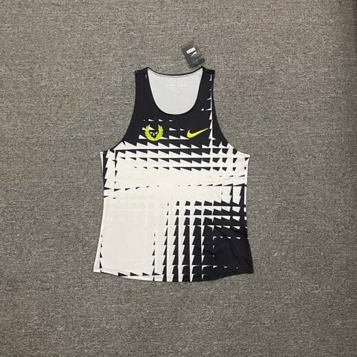 NBA KIDS-NIKE体育田径速干背心体考透气比赛服训练马拉松跑步运动男女 耐克-【主打高端三标齐全】新款绿白黄 120 耐克-m80-120斤