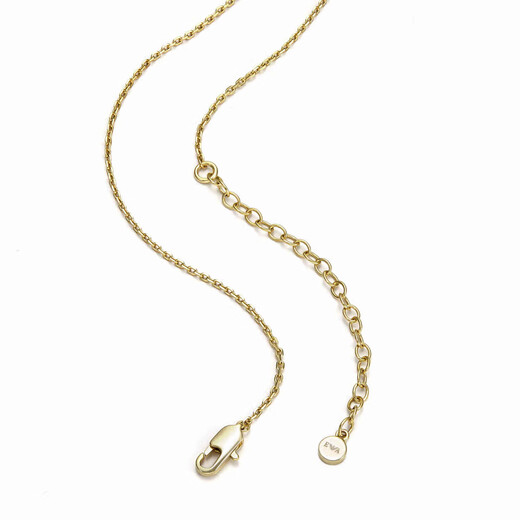 EMPORIO ARMANI Armani Women's Necklace White Deer Same Style Ginkgo Necklace Women's 2025 New Birthday Gift for Girlfriend