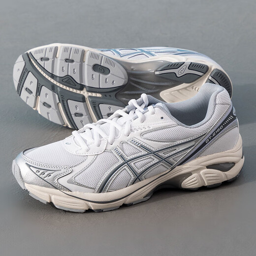 亚瑟士（ASICS）2025夏季gt-2160男女运动鞋轻便透气跑步鞋户外休闲鞋 1203A320-110 42.5