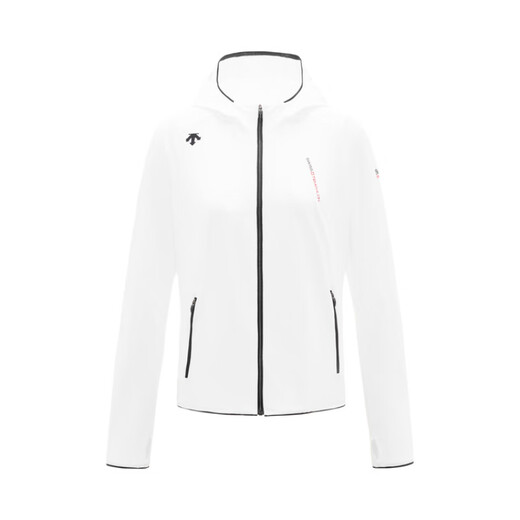 迪桑特（DESCENTE）WOMENSRUNNING系列吸湿排汗UPF100+防晒针织长袖夹克女款 NV-Salute S