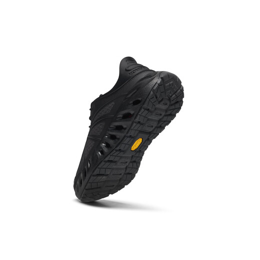 KOLON SPORT/Kolon GALAH 2.0 river tracing shoes, same style for men and women, lightweight, breathable, hollow, non-slip, wear-resistant V-soled outdoor shoes, LUFW5MT250-BK, black 42 (265mm)