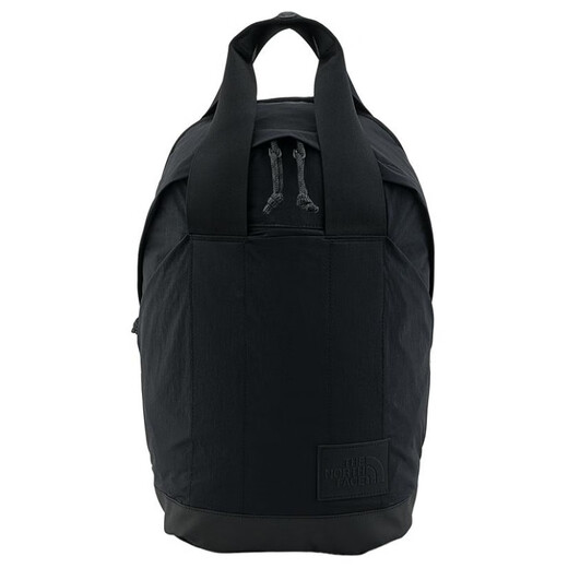 北面（The North Face） 20L 纯色时尚拉链开合 尼龙 双肩包 常规 女款 黑色 黑色